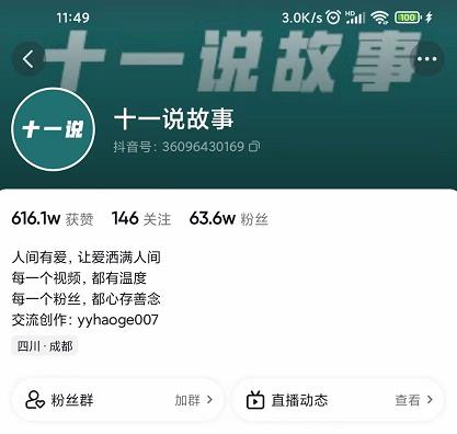 十一说故事·故事性中视频，观众快速共鸣从而快速变现的中视频玩法_微雨项目网