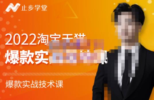 止步学堂·2022淘宝天猫爆款打造系列课-比克，爆款实战落地教程价值1980元_微雨项目网