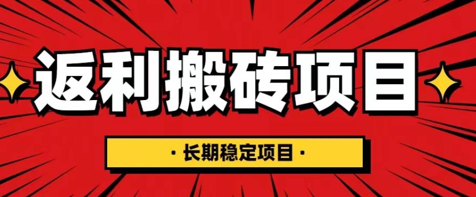 国外返利网项目，返利搬砖长期稳定，月入3000刀（深度解剖）_微雨项目网