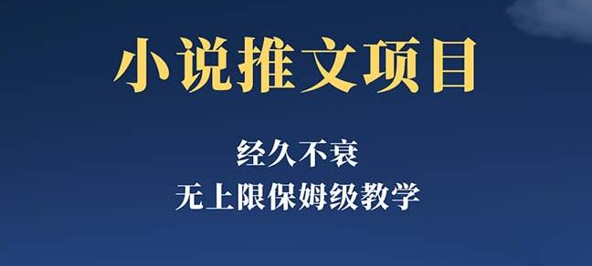 经久不衰的小说推文项目，单号月5-8k，保姆级教程，纯小白都能操作_微雨项目网