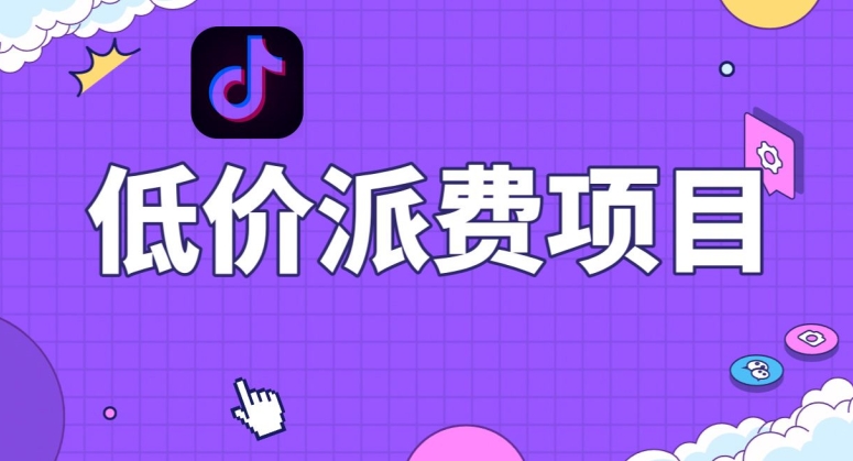 抖音低价派单项目，0门槛，日入1000+很轻松，小白可操作【揭秘】_微雨项目网