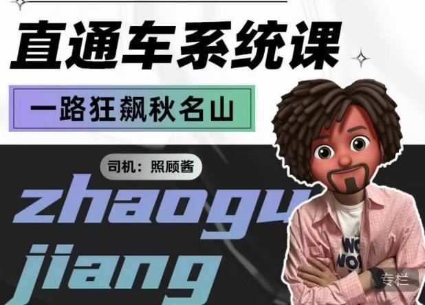 照顾酱·直通车系统课，从0到1搭建你的付费推广思维，讲基础，讲思路，讲方法，也讲实操_微雨项目网