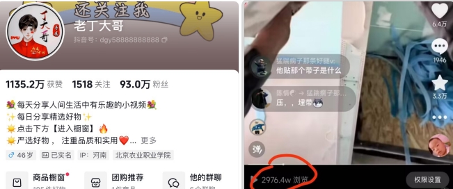 老丁模板搬运术：抖音90万粉丝博主搬运技术【揭秘】_微雨项目网