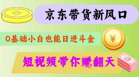 最新京东短视频带货代运营秘籍，轻松躺挣【揭秘】_微雨项目网