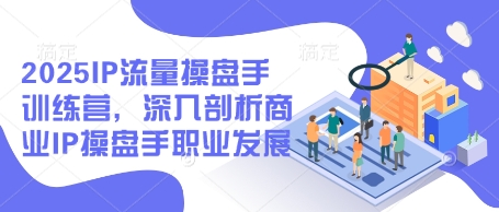 2025IP流量操盘手训练营，深入剖析商业IP操盘手职业发展（更新）_微雨项目网