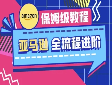 亚马逊保姆级全流程实操教程-跨境电商教程_微雨项目网
