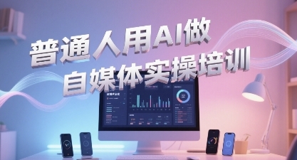 普通一个人用AI做自媒体，助你轻松开启AI自媒体创作之路_微雨项目网