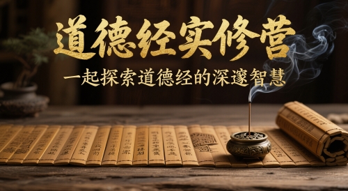 道德经实修营，一起探索道德经的深邃智慧_微雨项目网