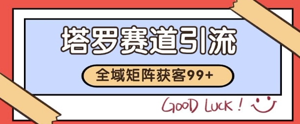 小红书某音塔罗赛道引流获客 自热矩阵日引200+【揭秘】_微雨项目网
