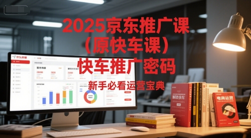 2025京东推广课（原快车课）解锁京东快车推广密码，新手必看运营宝典_微雨项目网