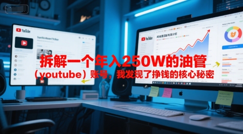 付费文章：拆解一个年入250W的油管（youtube）账号，我发现了挣钱的核心秘密_微雨项目网