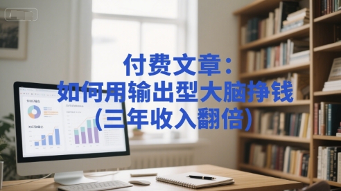 付费文章：如何用输出型大脑挣钱(三年收入翻倍)_微雨项目网