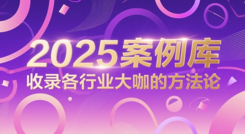 2025案例库，收录各行业大咖的方法论_微雨项目网