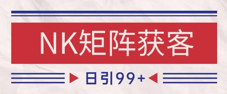 小红书某音NK赛道引流获客 自热矩阵日引200+【揭秘】_微雨项目网