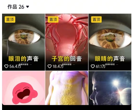 抖音坚果3D动画科普项目，撸视频号分成和抖音伙伴计划，适合零基础小白_微雨项目网