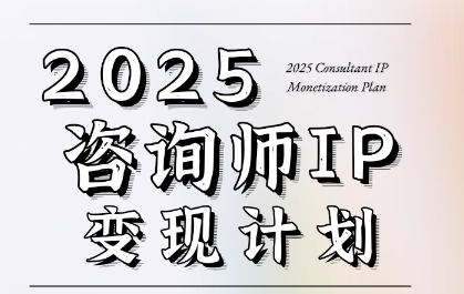 7天构建咨询师变现系统，2025咨询师IP变现计划训练营_微雨项目网