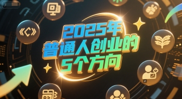 付费文章：2025年普通人创业的5个方向_微雨项目网