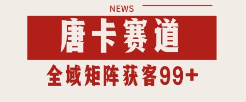 唐卡赛道私域引流获客 自热矩阵SOP日引流99+精准客资【揭秘】_微雨项目网