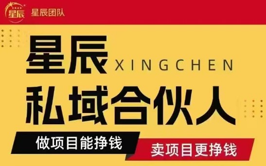 全网首发星辰私域项目合集，最新实操玩法，短期快速实现变现_微雨项目网