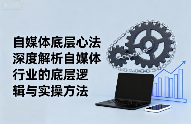 自媒体底层心法，深度解析自媒体行业的底层逻辑与实操方法_微雨项目网