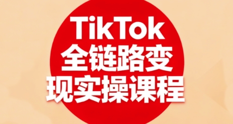 TikTok全链路变现实操课程，全方位助力学员掌握TK变现技能_微雨项目网