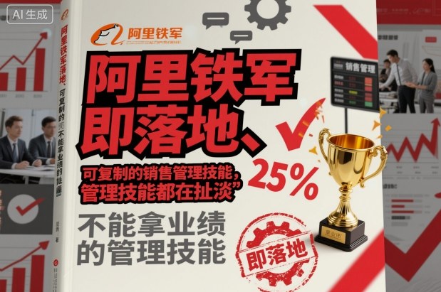 阿里铁军即落地、可复制的销售管理技能，不能拿业绩的管理技能都在扯淡_微雨项目网