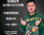杰妮传媒·抖音快速起号核心实操课：教你新号快速起号，从0到100万过程_微雨项目网