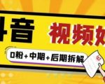 （燃烧好物）抖音视频好物分享实操课程（0粉+拆解+中期+后期）_微雨项目网