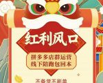 左右电商拼多多无货源店群玩法：从0~1，36节实战保姆教程，​极速起店必出单_微雨项目网