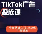 跨境B哥tiktok广告投放课，带你快速入门tiktok广告投放价值1680元_微雨项目网