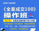 《全案成交100》全案全流程4段25步100招,操作班_微雨项目网