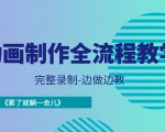 动画制作全流程教学-完整录制-边做边教-《累了就躺一会儿》_微雨项目网
