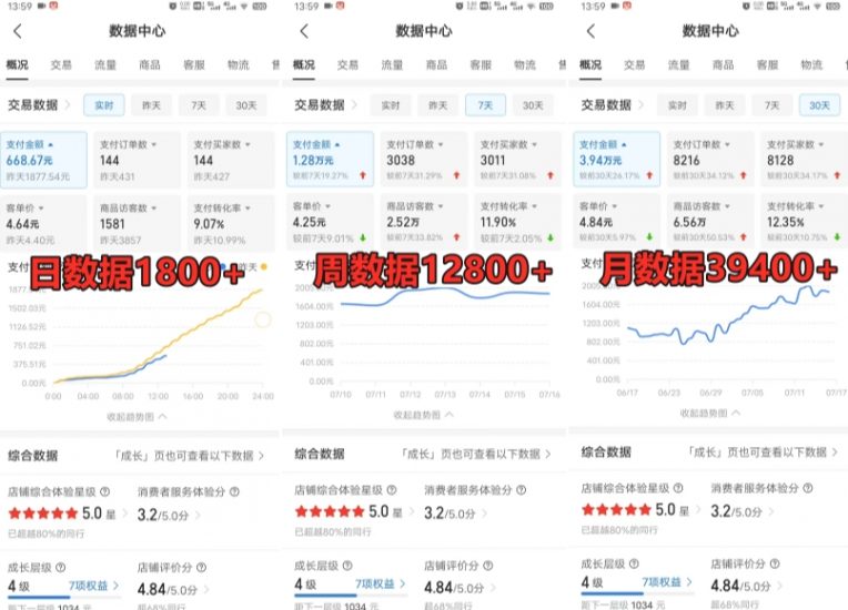 拼多多虚拟电商训练营月入30000+你也行，暴利稳定长久，副业首选_微雨项目网
