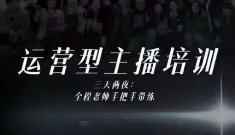 婉婉运营型主播培训线下课，主播四大能力，十小时线下录像+字幕，内容比线上课干_微雨项目网